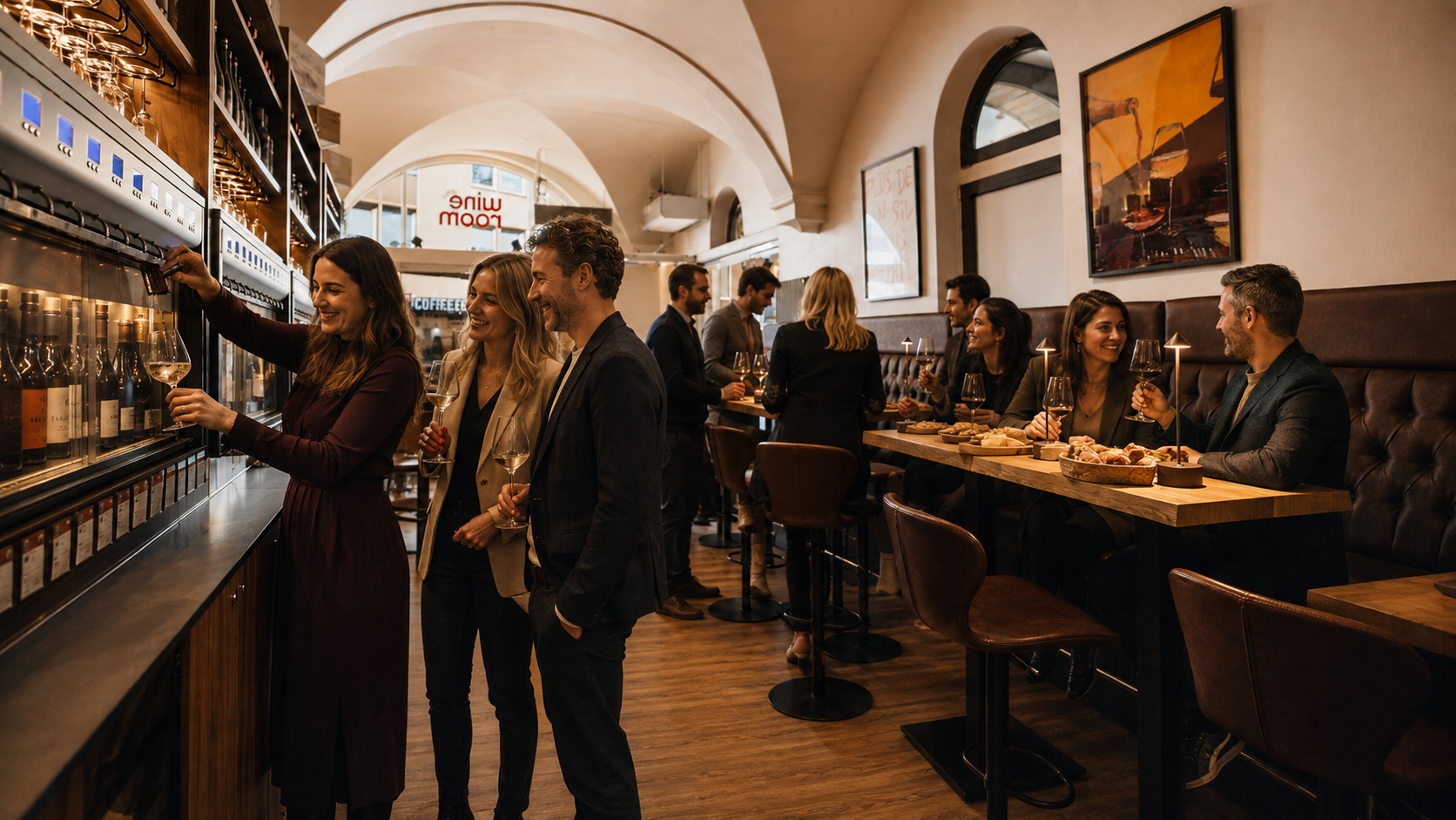 Feiert euer Firmenevent in Augsburg im Milly’s Wine Room