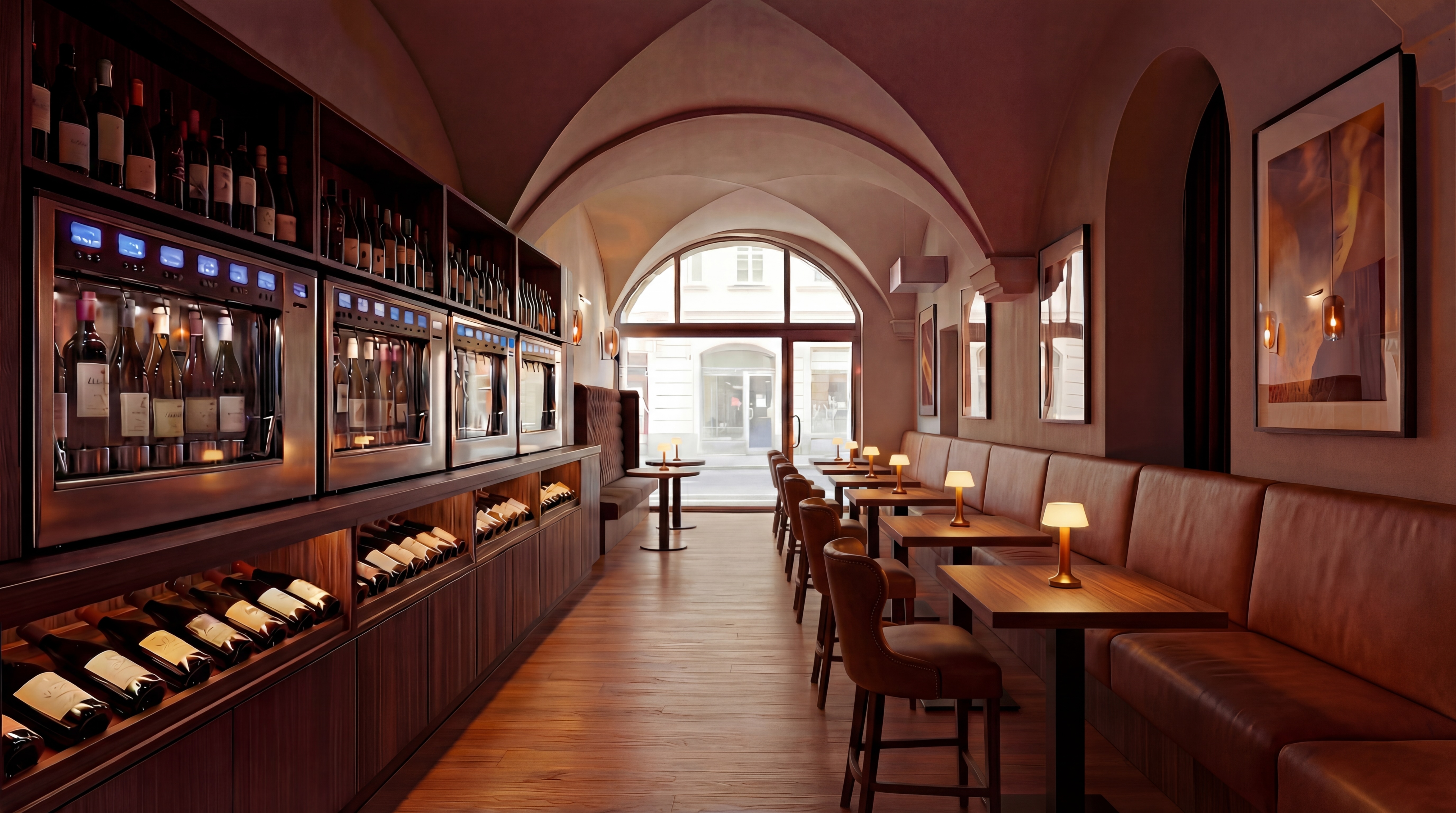 Weinbar Milly's Wine Room in Augsburg