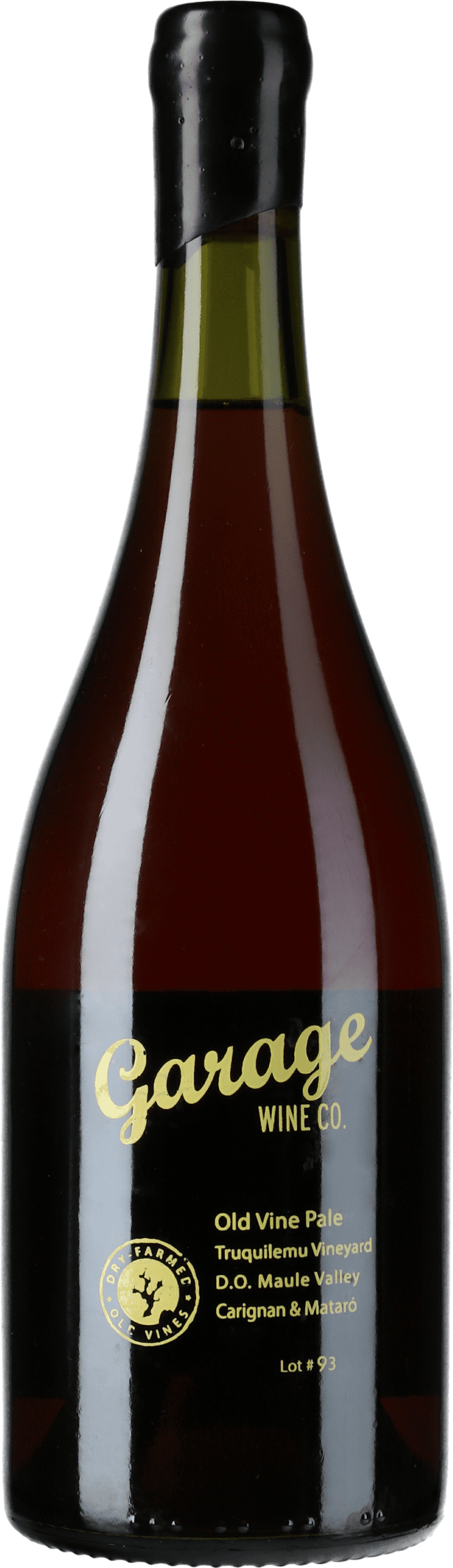 Old Vine Pale Truquilemu Vineyard Lot #133 Rosé - Weinflasche bei Wine Room