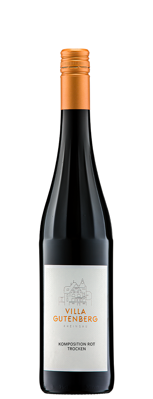 Komposition Rot trocken Rotwein - Weinflasche bei Wine Room