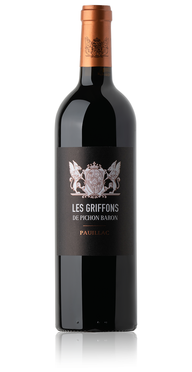 Les Griffons Rotwein - Weinflasche bei Wine Room