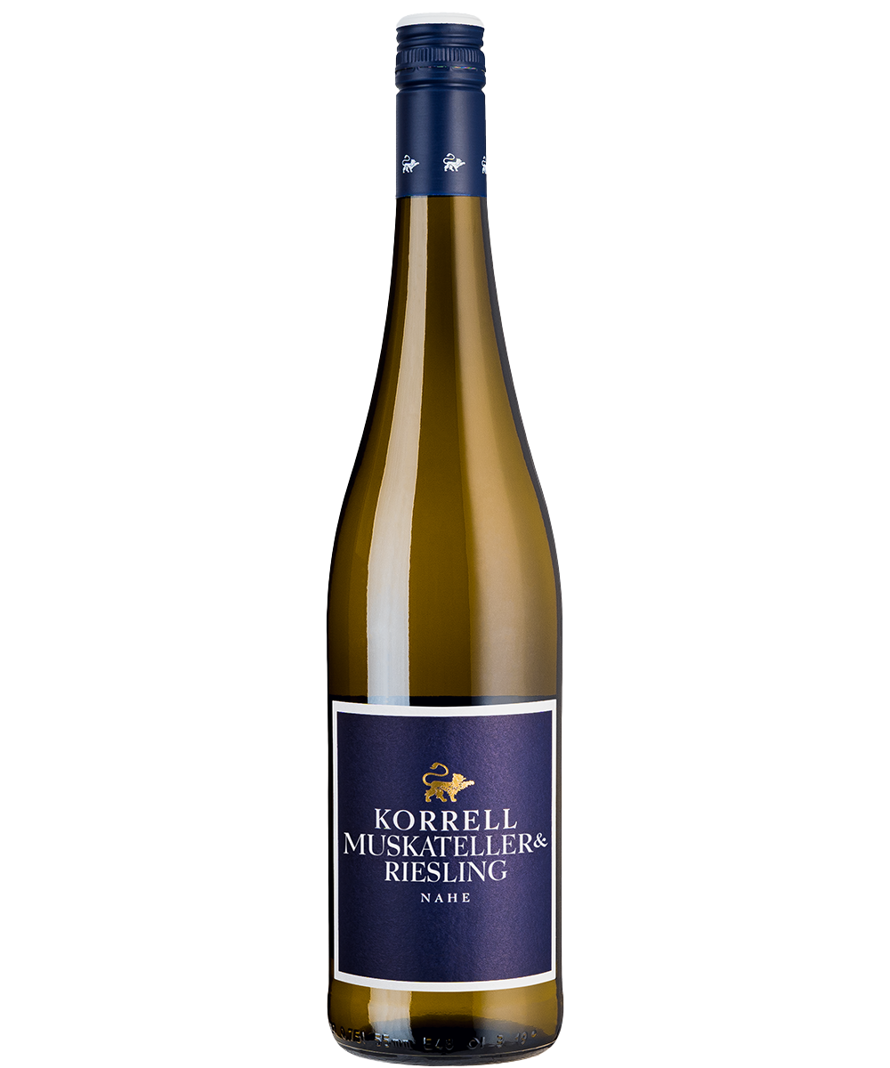 Muskateller Riesling Weißwein - Weinflasche bei Wine Room
