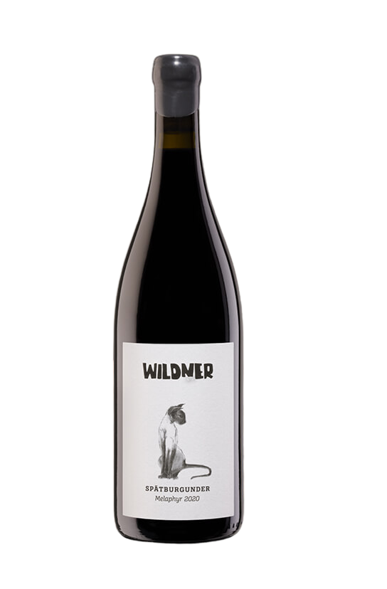 Spätburgunder Melaphyr Rotwein - Weinflasche bei Wine Room