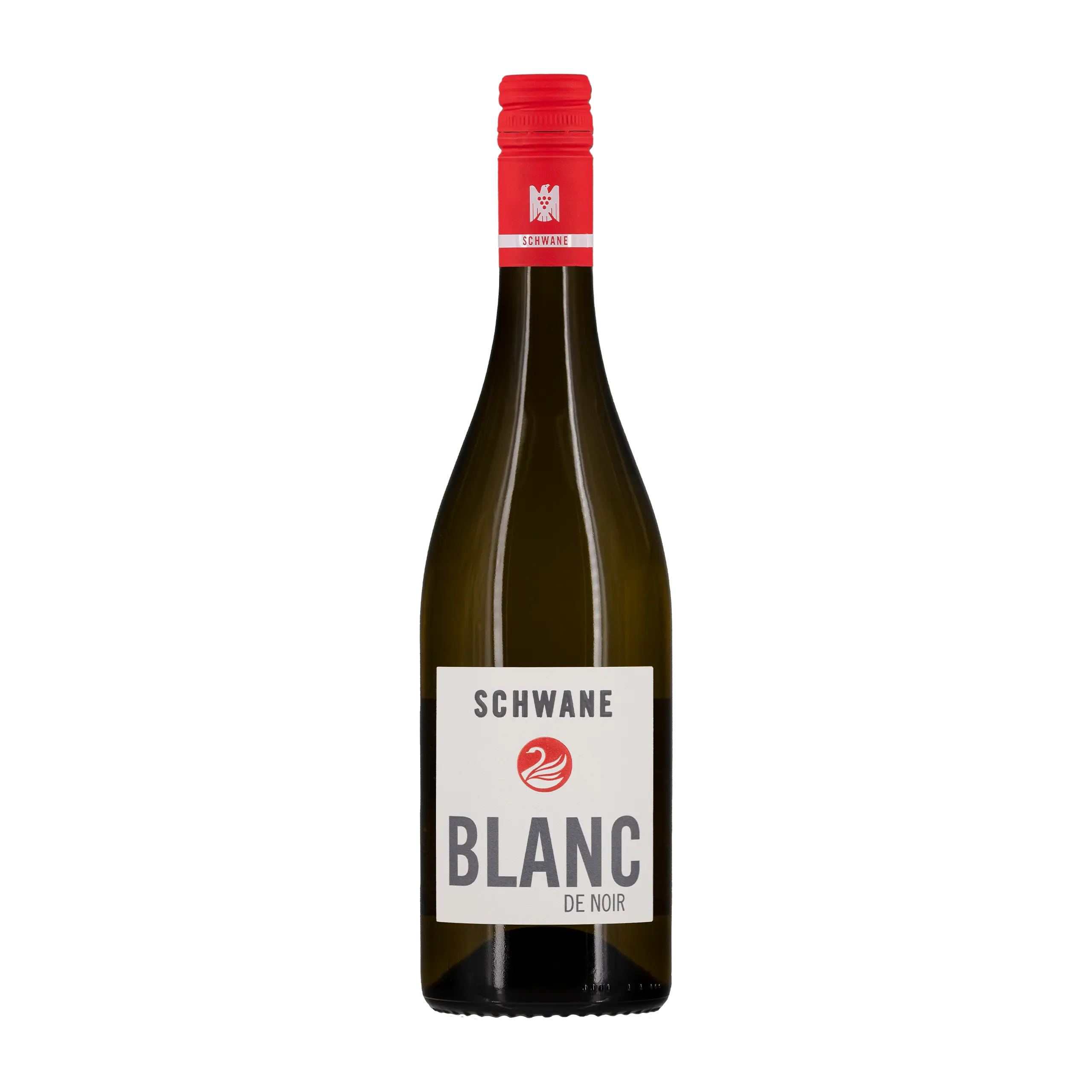Blanc de Noir, Weinflasche