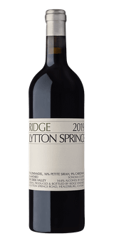 Lytton Springs, Weinflasche